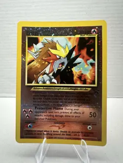 Pokemon TCG Entei Wizards Black Star Promos 34 Holo Promo Promo - Image 1