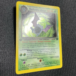 Pokemon Nosferalto Obscur - Dark Golbat 7/82 Team Rocket 1st Edition French HOLO - Image 3
