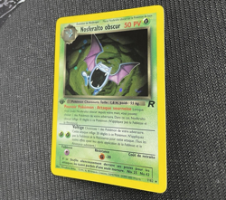 Pokemon Nosferalto Obscur - Dark Golbat 7/82 Team Rocket 1st Edition French HOLO - Image 4