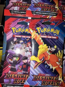 🔥6 Packs Of Destined Rivals Pokemon TCG Sleeved Packs FACTORY SEALED BRAND NEW - Image 3