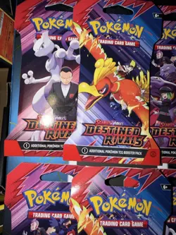 🔥6 Packs Of Destined Rivals Pokemon TCG Sleeved Packs FACTORY SEALED BRAND NEW - Image 4