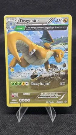 Dragonite #52/108 Pokemon XY Roaring Skies Non-Holo Rare - Light Play - Image 1