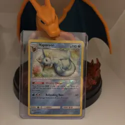 Vaporeon - Reverse Holo - 42/236 Cosmic Eclipse - Pokemon TCG - 2019 - Image 1