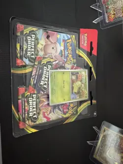 Pokemon 3 Pack Blister Chikorita Perfect Order ME03 Sealed New - Image 3