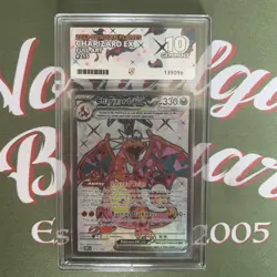 Pokemon TCG - Charizard ex - 215/197 Obsidian Flames - ACE 10 Gem Mint see pics - Image 1