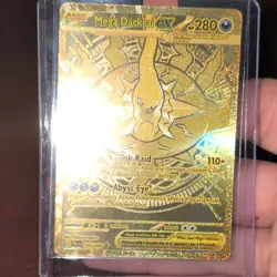Mega Darkrai EX Pitch Black 120/084 Secret Rare Holo Full Art Eng - Image 1