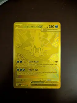 Mega Darkrai EX Pitch Black 120/084 Secret Rare Holo Full Art Eng - Image 3