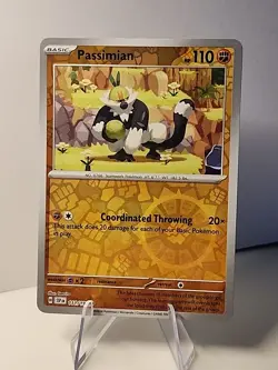 Passimian 111/191 Sv08: Surging Sparks Reverse Holo Pokemon TCG NM - Image 1