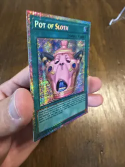 Konami Yu-Gi-Oh! Pot of Sloth CORI-EN061 1st Ed Starlight Rare Holo EN 2026 - Image 3