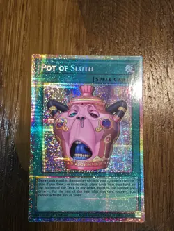 Konami Yu-Gi-Oh! Pot of Sloth CORI-EN061 1st Ed Starlight Rare Holo EN 2026 - Image 5
