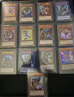 Dark Magician Girl Complete Art Set Quarter Century Alt Art Secret NM YuGiOh - Image 1