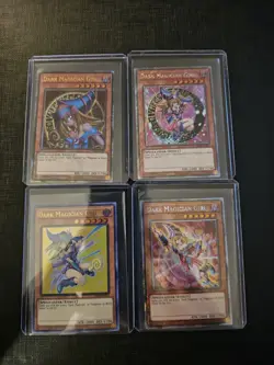 Dark Magician Girl Complete Art Set Quarter Century Alt Art Secret NM YuGiOh - Image 4