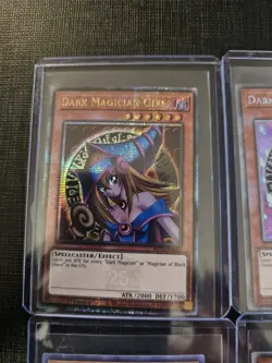 Dark Magician Girl Complete Art Set Quarter Century Alt Art Secret NM YuGiOh - Image 5