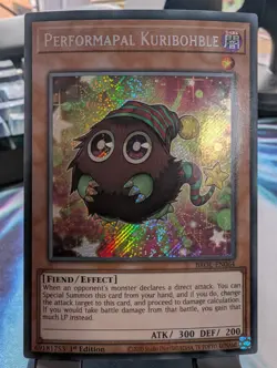 YuGiOh! Performapal Kuribohble BROL-EN064 Secret Rare 1st Ed - Image 1