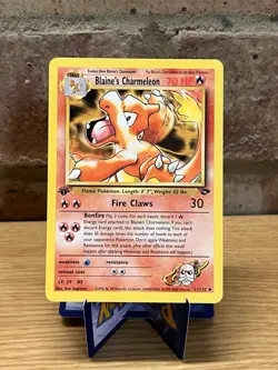 Pokemon Blaine's Charmeleon 31/132 Gym Challenge Uncommon 1st Edition Near Mint - Image 1