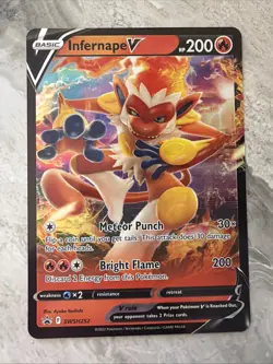 Pokemon - Infernape V - Jumbo Cards - Promo SWS252 - Image 1