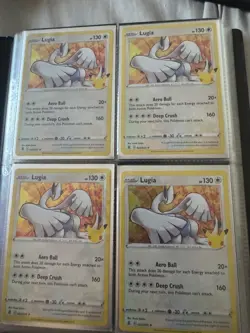 193 Total Pokemon 25th Anniversary Celebration Cards (Commons/Dupes) - Image 5