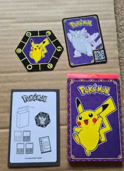McDonalds 2023 Pokemon Trading Cards x8 including Pawmi Kirlia Cetoddle Cyclizar - Image 4