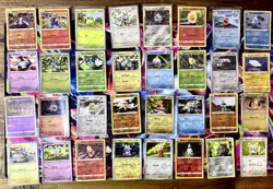 32 Yuka Mori Reverse Holo Pokemon Cards TCG Lot - No Duplicates - Pack Fresh - Image 1