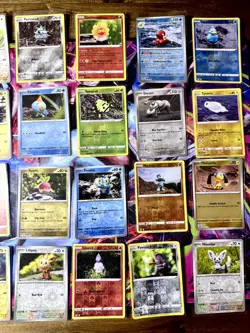 32 Yuka Mori Reverse Holo Pokemon Cards TCG Lot - No Duplicates - Pack Fresh - Image 3