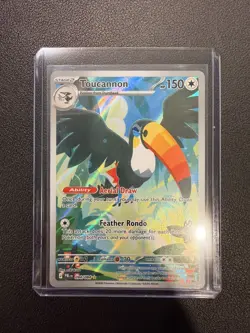 Pokemon TCG Cards Toucannon 094/084 Pitch Black Illustration Rare Holo NM-M - Image 1