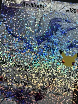 Pokemon TCG Reshiram 113/114 Celebrations: Classic Collection Holo 25th Full Art - Image 3