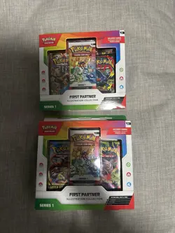 Pokemon TCG First Partner Illustration Collection Series 1 3 English Promo Cards - Image 3