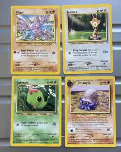 Pokemon Cards - 20 card bundle mixed neo sets - HP - no duplicates - Image 3