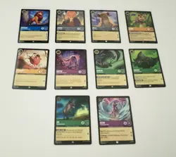 Disney Lorcana Theme Lot- The Lion King Theme Lot Of 10 Cards - Image 3