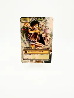 Luffy PA-W01 2004 One Piece Card Game Gold Card Japanese Vintage Bandai - Image 1