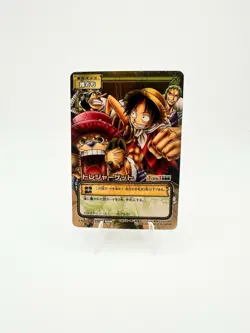 Luffy Pirates 2004 ES-W01 One Piece Card Game Gold Card Japanese Vintage Bandai - Image 1