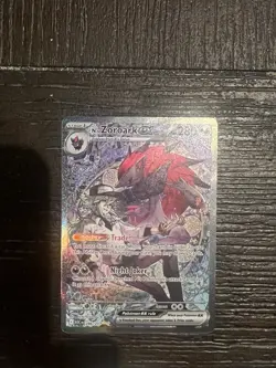 N's Zoroark EX 286/217 SIR Pokemon Card NM Freshly Pulled - Image 1