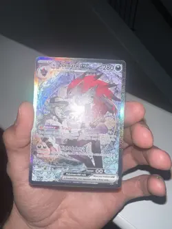 N's Zoroark EX 286/217 SIR Pokemon Card NM Freshly Pulled - Image 5