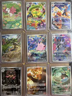 Pokemon TCG 9 Card Illustration Rare Lot IR Shaymin Clefairy Banette NM - Image 1