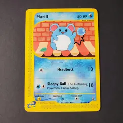 Pokemon Card Aquapolis E Series Marill 53/147 WOTC - Image 1