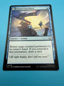 Avatar: The Last Airbender Boomerang Basics U 0046 TLA MTG NM/M Regular - Image 1