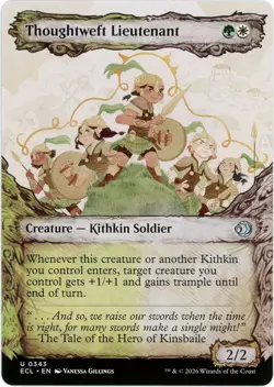 Thoughtweft Lieutenant (Showcase) - 0343 - Lorwyn Eclipsed ECL - MTG - NM/M - Image 1
