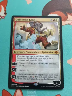 MTG Magic the Gathering - Quintorius Kand - Lost Caverns of Ixalan - Image 1