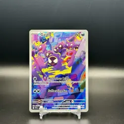2024 Pokemon SV Temporal Forces TEF EN Gastly #177/162 NM - Image 1