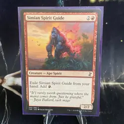 Magic: the Gathering - Simian Spirit Guide Common Time Spiral: Remastered LP 190 - Image 1