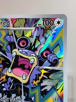 Pokemon TCG: Loudred 212/182 - Paradox Rift ILLUSTRATION RARE - NEAR MINT - Image 4