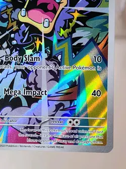 Pokemon TCG: Loudred 212/182 - Paradox Rift ILLUSTRATION RARE - NEAR MINT - Image 5