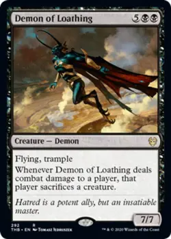 Demon of Loathing - Moderately Played, English - Image 1