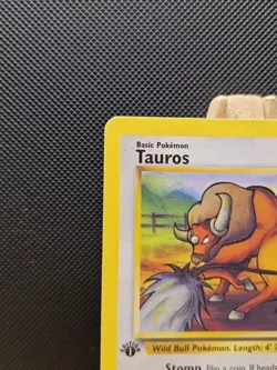 Pokemon 1999 WOTC 1st Edition Jungle Tauros 47/64 - Excellent - Image 3