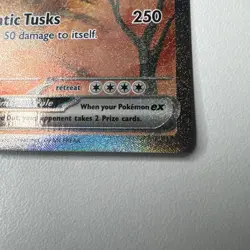 Pokemon TCG Great Tusk ex 246/198 SV01: Scarlet & Violet Base Set Holo NM - Image 4