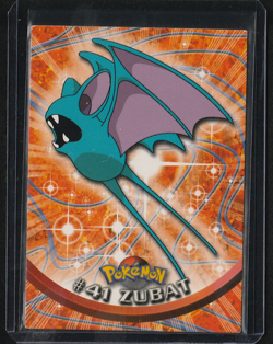 Zubat #41 Pokemon 1999 Topps TV Series 1 - Pokemon Topps TCG Set - Zubat - Image 1