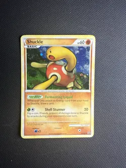 Shuckle HGSS15 Holo Promo HGSS Black Star Pokemon TCG English - Image 1