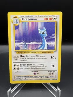 Pokemon Dragonair 18/102 Base Set Unlimited WOTC 1999 Non Holo LP/NM - Image 1
