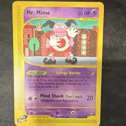 Mr. Mime 095A/147 Aquapolis Regular English Common 50 HP Pokemon TCG - Image 1