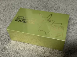 Golden Pokemon Sword & Shield 25th Anniversary Golden Box Card Game W/ Case 4521329322605 - Image 2